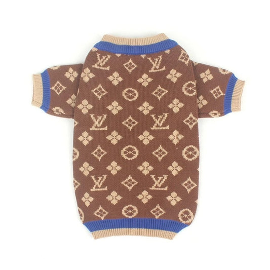 Louis Vuitton Dog Monogram Jumper By Furrfetch Brown Sweater Sweatshirt